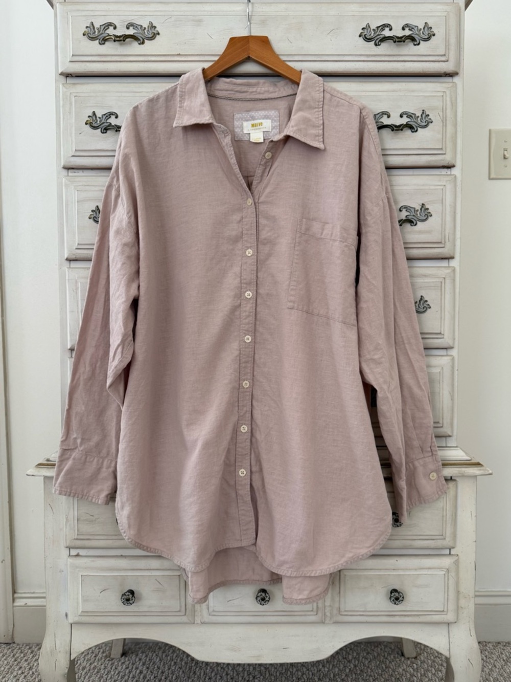 Anthropologie Maeve The Bennett Buttondown Shirt - Picture 2 of 5